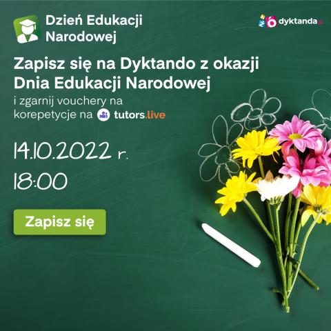 Dyktando z okazji Święta Edukacji Narodowej