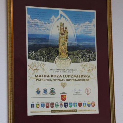 Matka Boża Ludźmierska została patronką powiatu nowotarskiego.