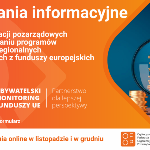 Obywatelski monitoring programów finansowanych z funduszy UE