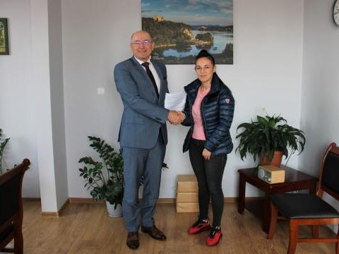 Podpisanie umowy - Anna Rusnarczyk