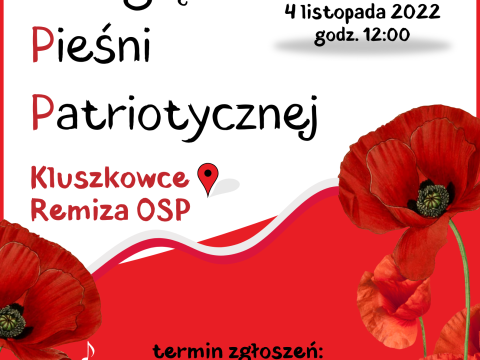 IV Gminny Przegląd Pieśni Patriotycznej i Żołnierskiej w gminie Czorsztyn