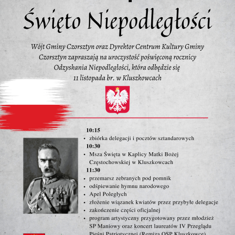 11 listopada - Święto Niepodległości