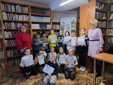 Gminna Biblioteka Publiczna w Kluszkowcach realizuje zadanie "Czy to bajka, czy nie bajka..." w ramach programu "Promocja czytelnictwa 2022".