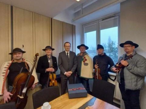 Spotkanie z Ministrem Edwardem Siarką - sekretarzem stanu w Ministerstwie Klimatu i Środowiska, pełnomocnikiem Rządu ds. Leśnictwa i Łowiectwa