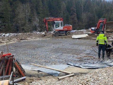 Trwają prace nad budową stacji uzdatniania wody w miejscowości Mizerna.