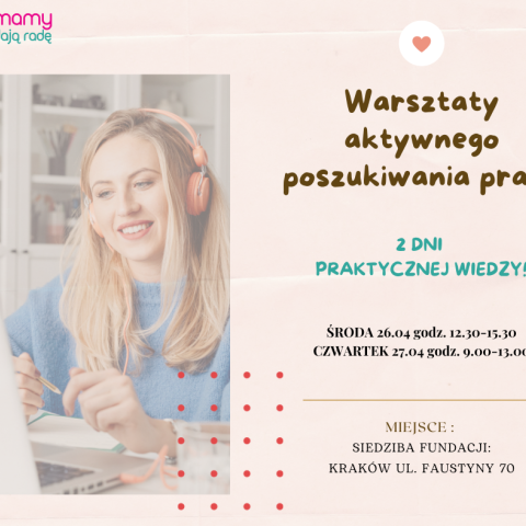 Projekt: „Mamy dają radę! Wsparcie psychospołeczne kobiet w ciąży i samotnych matek wychowujących dzieci do trzeciego roku życia."