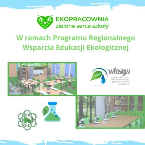 Program Regionalnego Wsparcia Edukacji Ekologicznej – Ekopracownie