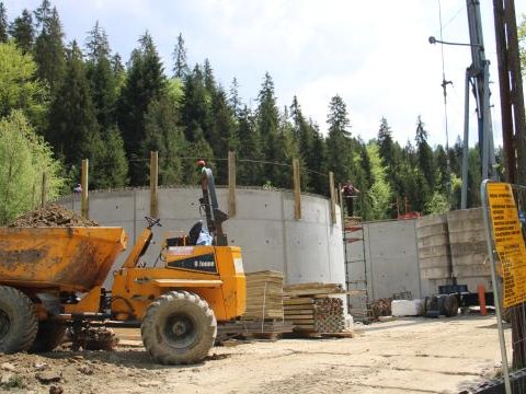 Przebudowa Stacji Uzdatniania Wody w miejscowości Mizerna.