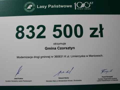 Podpisano umowę na modernizację ulicy Limierzyska w Maniowach