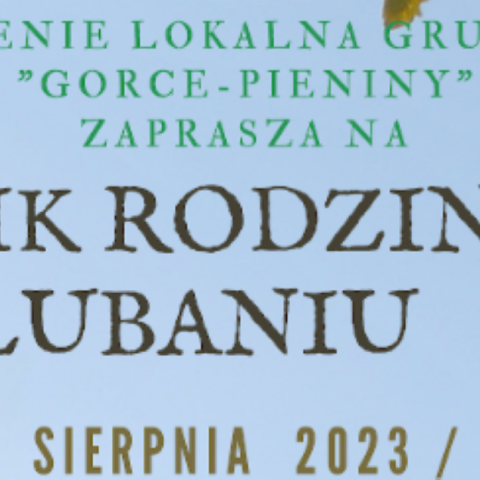 Zaproszenie na Piknik Rodzinny na Lubaniu