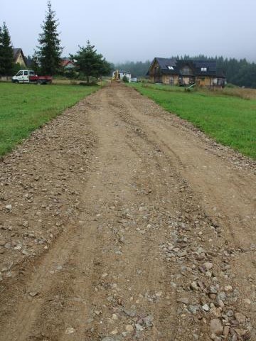 Remont drogi gminnej w Maniowach