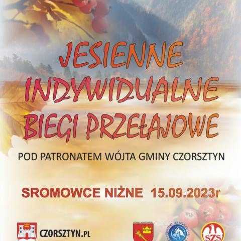 Jesienne indywidualne biegi przełajowe dzieci i młodzieży ośrodka sportowego „Pieniny”