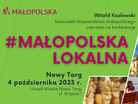 Konferencja #Małopolska lokalna