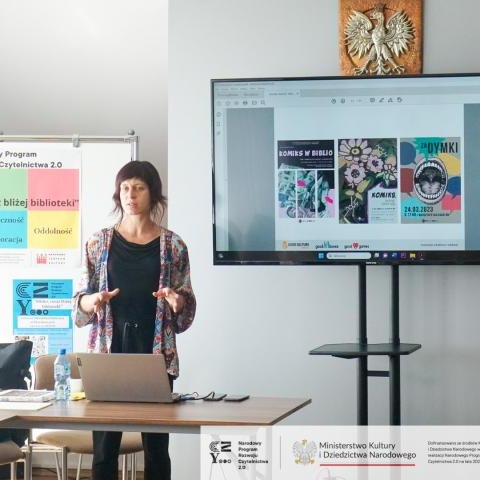 Komiks dla dzieci i młodzieży – szkolenie dla bibliotekarzy i nauczycieli