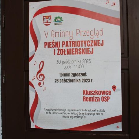 V Gminny Przegląd Pieśni Patriotycznej i Żołnierskiej