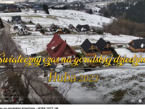 Świąteczny czas na góralskiej dziedzinie – film