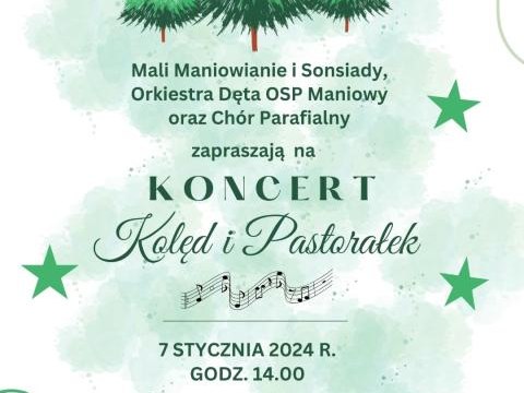 Kolędowanie w Maniowach