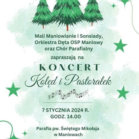 Kolędowanie w Maniowach