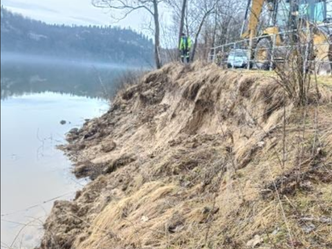 Trwają prace naprawcze na terenie Gminy Czorsztyn