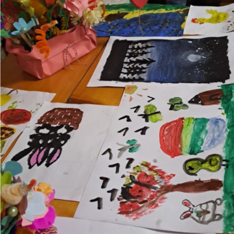 Malowanie na choć czym w Sromowcach Wyżnych