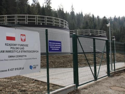 Nowa Stacja Uzdatniania Wody w Mizernej wkrótce zostanie oddana do użytku