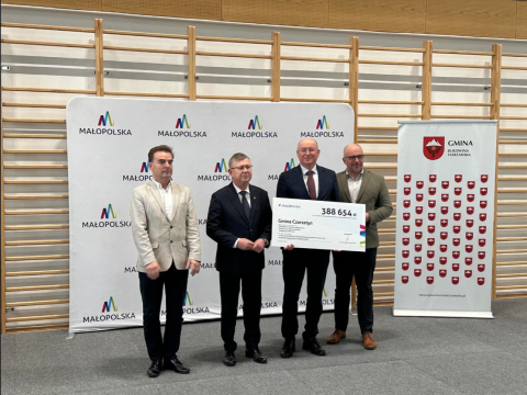 Promesy dla Gminy Czorsztyn na realizację kolejnych zadań