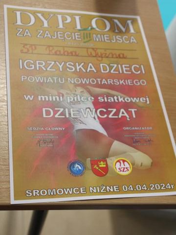 Igrzyska Dzieci Powiatu Nowotarskiego w mini piłce siatkowej dziewcząt
