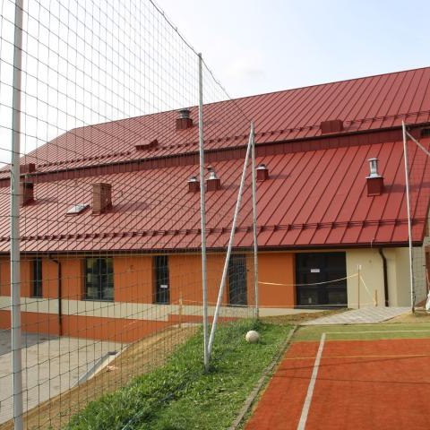 Sala gimnastyczna w Sromowcach Wyżnych jest przygotowana do odbioru