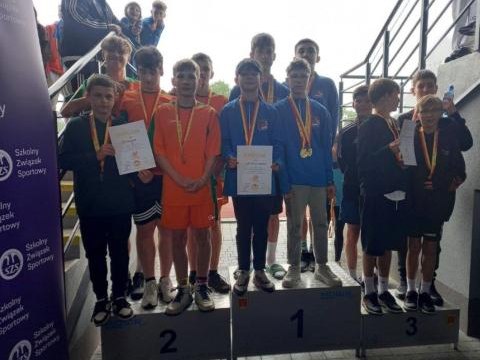 Wicemistrzowie Małopolski w sztafecie szwedzkiej z Maniów