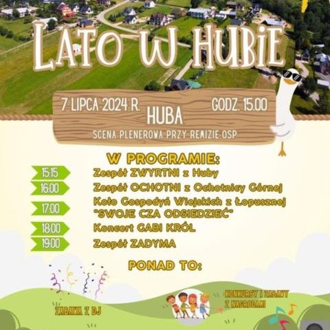 Lato w Hubie - zapraszamy na festyn
