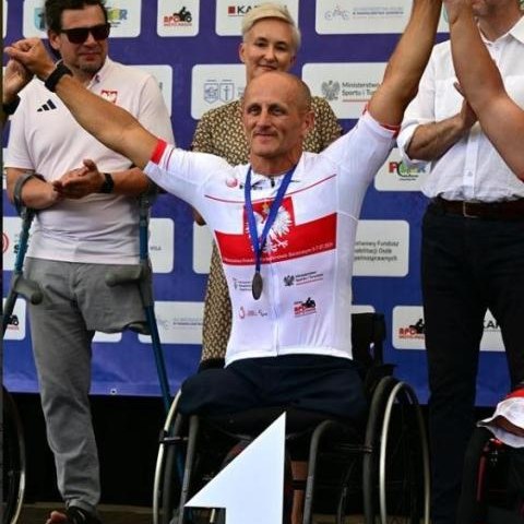 Krzysztof Plewa i Witold Skupień z medalami Mistrzostw Polski w Parakolarstwie Szosowym