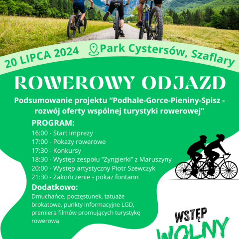 Zapraszamy na "Rowerowy odjazd"
