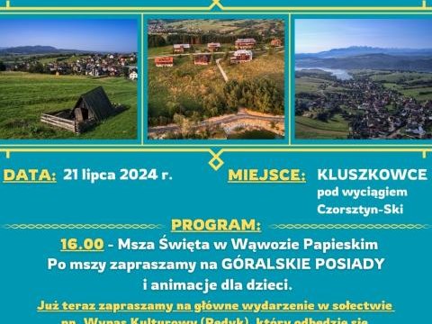 Zapraszamy na Dzień Kluszkowiec