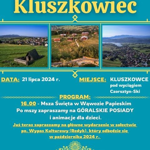 Zapraszamy na Dzień Kluszkowiec