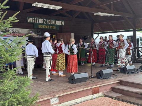 Wieczór z folklorem w Sromowcach Wyżnych