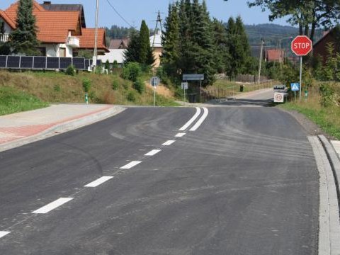 Droga gminna w Mizernej już przebudowana