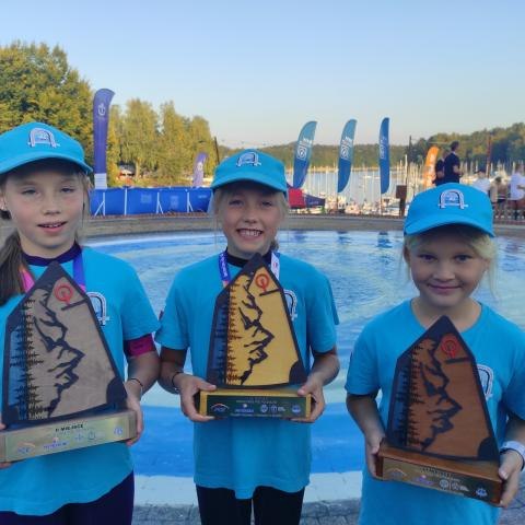 Młodzi żeglarze z Gminy Czorsztyn walczyli w Wielkim Finale PGE PolSailing w Polańczyku