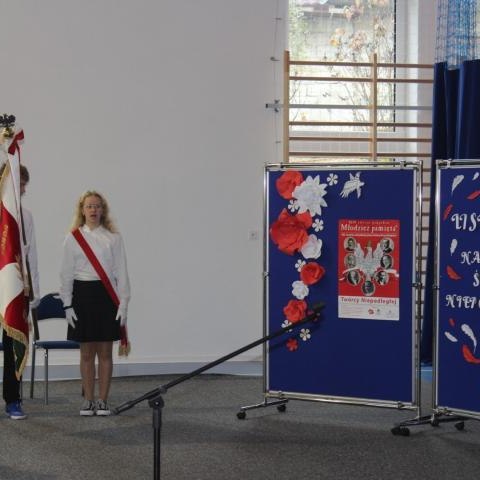 Obchody Święta Niepodległości w szkole w Sromowcach Wyżnych