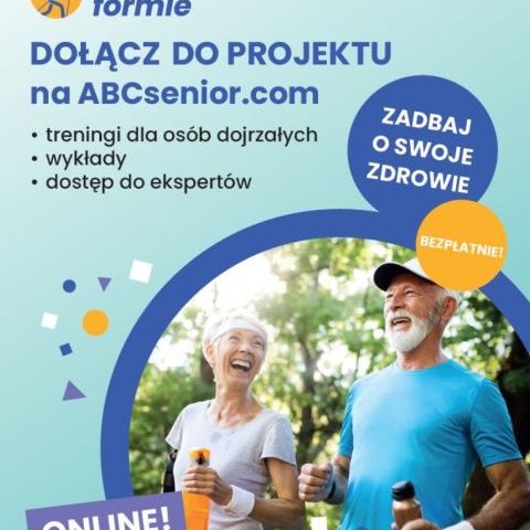 Senior w dobrej formie - zaproszenie do aktywności