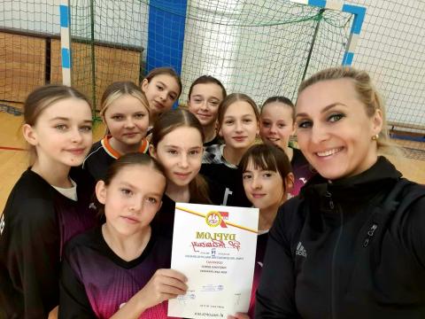 Drużyna z Maniów w rozgrywkach wojewódzkich