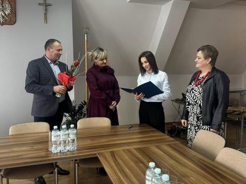 Wręczenie aktu nadania stopnia nauczyciela mianowanego