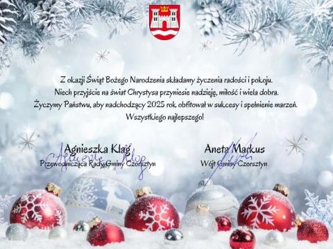 Radosnych i pięknych świąt Bożego Narodzenia!