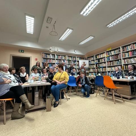Dzień kobiet w Gminnej Bibliotece Publicznej w Kluszkowcach