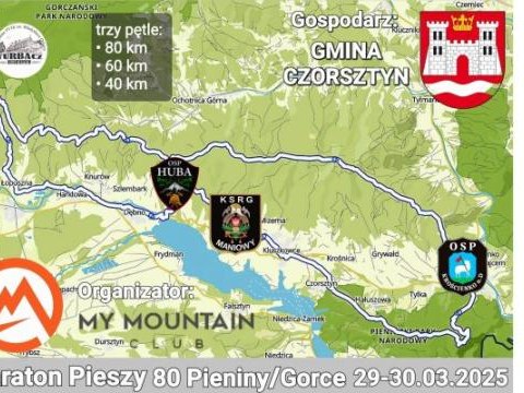 MARATON PIESZY 80 PIENINY/GORCE 2025