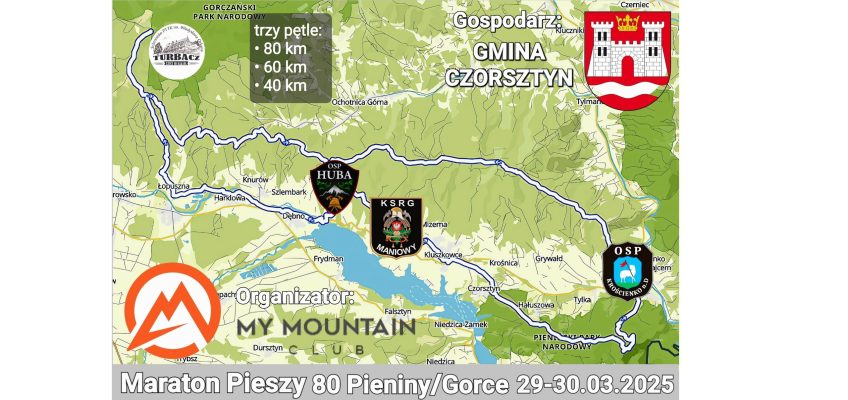 MARATON PIESZY 80 PIENINY/GORCE 2025