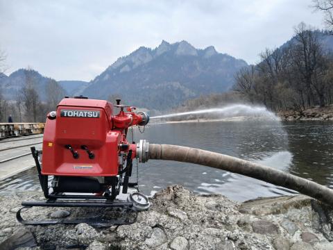 Gminne Manewry Strażackie w Sromowcach Niżnych