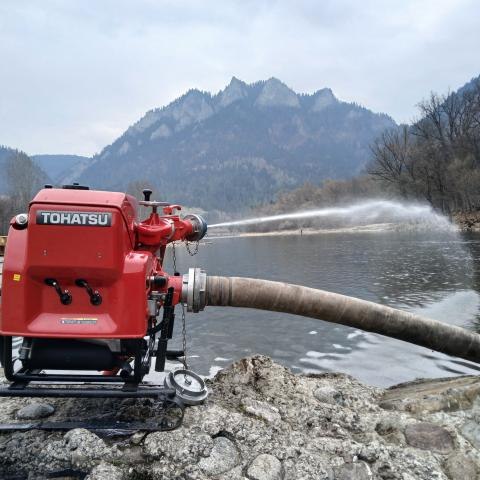 Gminne Manewry Strażackie w Sromowcach Niżnych
