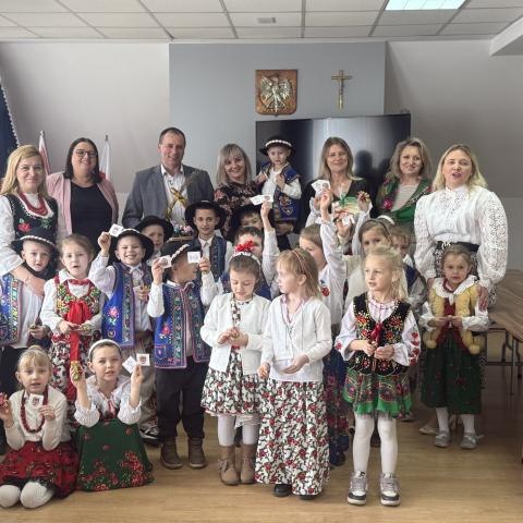 Wizyta przedszkolaków z Sromowiec Wyżnych