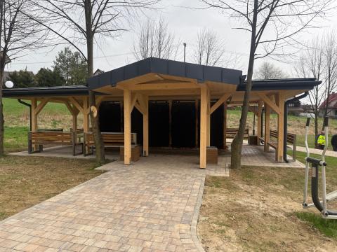 Tężnia solankowa w Dolince Micholowskiej w Maniowach już działa!