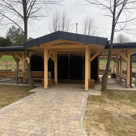 Tężnia solankowa w Dolince Micholowskiej w Maniowach już działa!